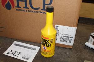 lot 242 image: Lot of (23) Prestone Gas Dryer Gas Line Anti-Freeze