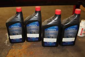 lot 247 image: Lot of (4) Aisin Automatic Transmission Fluid 1-Qt. Bottles