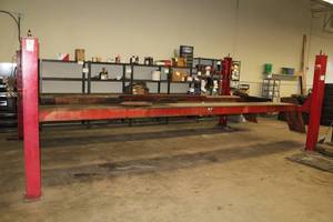 lot 3 image: Rotary Lift 4-Post Lift 12000-lbs with Rolling Jack