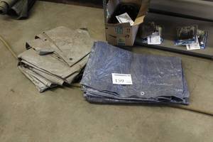 lot 159 image: Lot of (2) Tarps