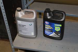 lot 165 image: Lot of (2) AntifreezeCoolant  - BMW, CarQuest Concentrate All Makes