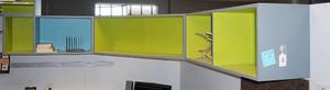 lot 48 image: Professionally Built Wall Mount Corner Shelf