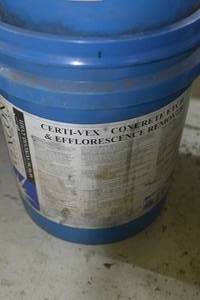 Certi-Vex Concrete Etch & Efflorescence Remover