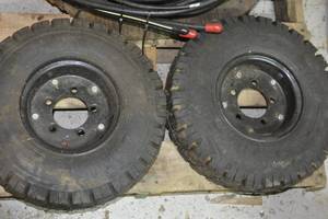 2 trelleborg T-800 tires