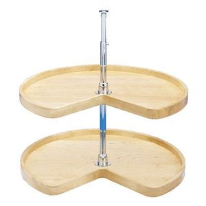 rev a shelf 32 kidney wood 2 tray set