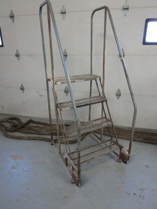 lot 232 image: Cotterman WHSE Ladder