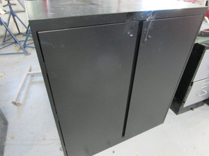 lot 241 image: Dble Door Cabinet