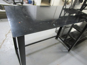 lot 258 image: Metal High Top Desk