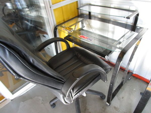 lot 275 image: Computer Desk, Chair