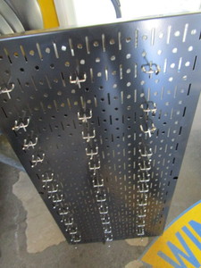 lot 290 image: Metal Pegboard