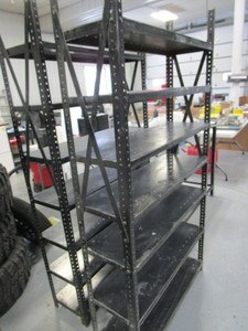 lot 300 image: Metal Shelving