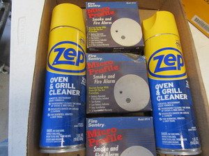lot 336 image: Zep Cleaner, Smoke & Fire Alarms