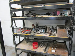 lot 345 image: Shelf Unit & Contents