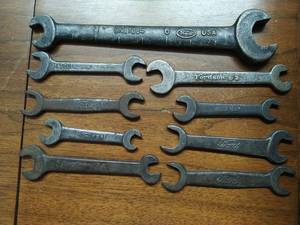 lot 51 image: Nine Ford Wrenches