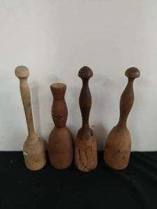 lot 19 image: Collection of Four Wood Hand Tools