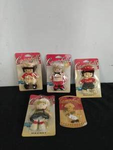 lot 68 image: Collection of Campbells Soup Toys