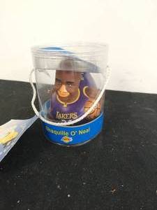 lot 86 image: Celebriducks Lakers Collectible Shaquille O Neal Rubber Duck