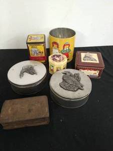 lot 88 image: Collection of Tins