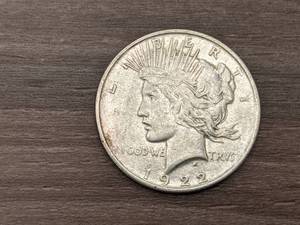 1922 P Peace Silver Dollar