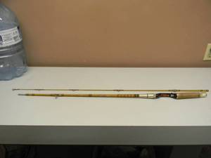 lot 19 image: VINTAGE GARCIA CONOLON 2215-D 6 LIGHT ACTION FAST TAPER FISHING POLE - AWESOME PIECE - SEE PICTURES