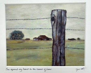 lot 98 image: Jodi Hills Matted Print