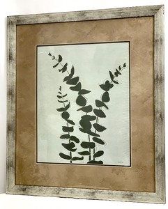 lot 108 image: Platinum Shadow I Print by Cheryl Martin, Professionally Framed