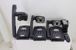 (3) Avermedia Avervision 300AF Document Scanner