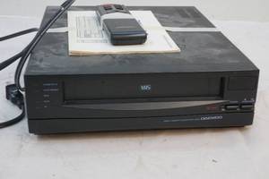 VHS player