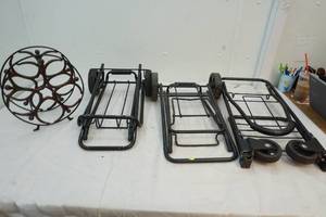 metal wine rack