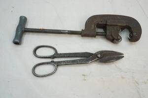 clamp and metal shear