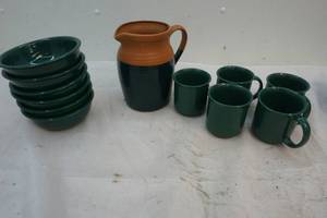 bowls and coffee mugs