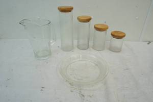 glass canisters