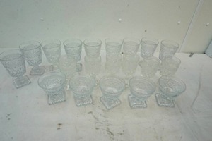 dessert bowls and glasses