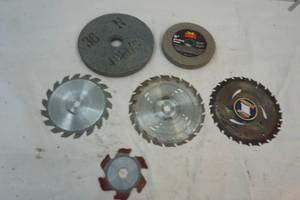 grinding wheels and saw blades