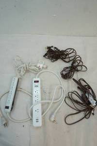 extension cords and surge protectors
