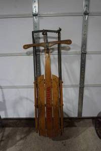wood sled