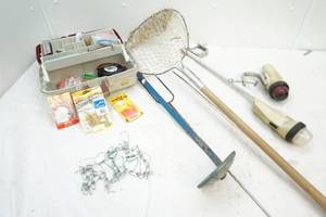 tackle box and tackle