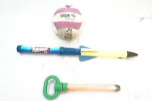 water blasters and volleyball