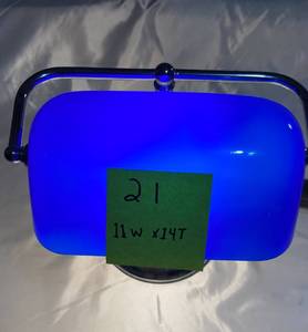 Blue Desk Lamp