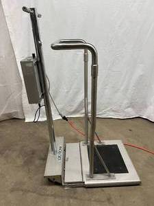 Scale-Tronix 5005 Pro Medical Fitness Health Doctors Digital Patient Stand On Scale - Good Working Condition