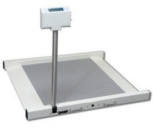 WOW MSRP $3000 SR Instruments SRScales Portable Wheelchair Ramp Scale Digital Display 1000 lbs.  474 kg White - Battery Operated - Excellent Working Condition