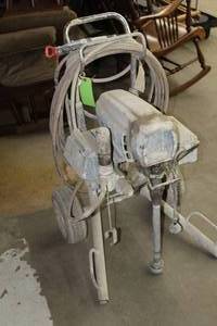 lot 703 image: Graco Commercial Ultra Paint Sprayer, Sprayer, Hose