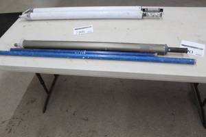 lot 790 image: Drywall Taping Tube, Extension Poles (x2)
