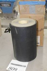 lot 809 image: Sand Paper 100 Grit 12W Roll