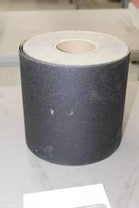 lot 810 image: Sand Paper 100 Grit 8W Roll