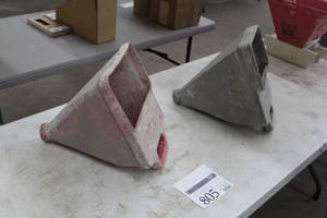lot 805 image: Lot of (2) Drywall Hoppers