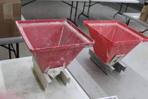lot 804 image: Lot of (2) Drywall Hoppers