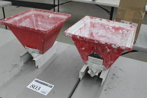 lot 803 image: Lot of (2) Drywall Hoppers