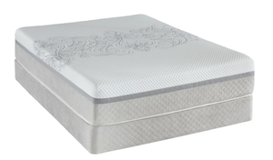 lot 9 image: Brand New Sealy Posturepedic Majesty Hybrid Series California King Mattress