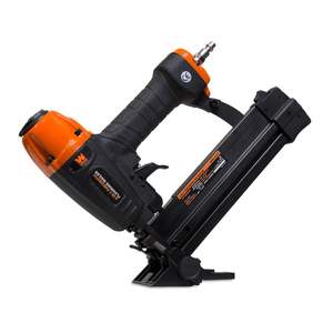 lot 27 image: WEN 61741 4-in-1 18-Gauge Pneumatic Flooring Nailer and Stapler